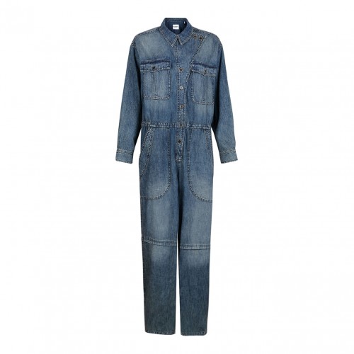 Faded Blue Nadia Denim Jumpsuit