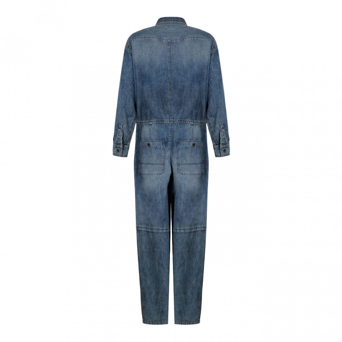 Faded Blue Nadia Denim Jumpsuit