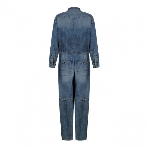 Faded Blue Nadia Denim Jumpsuit