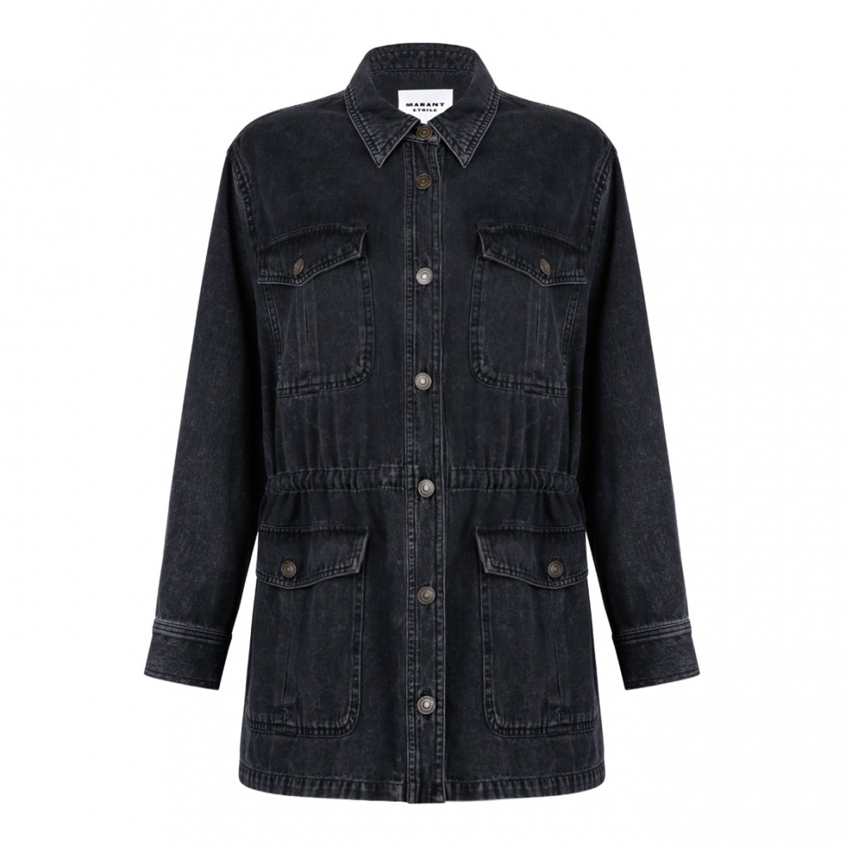 Vintage Black Denim Dress