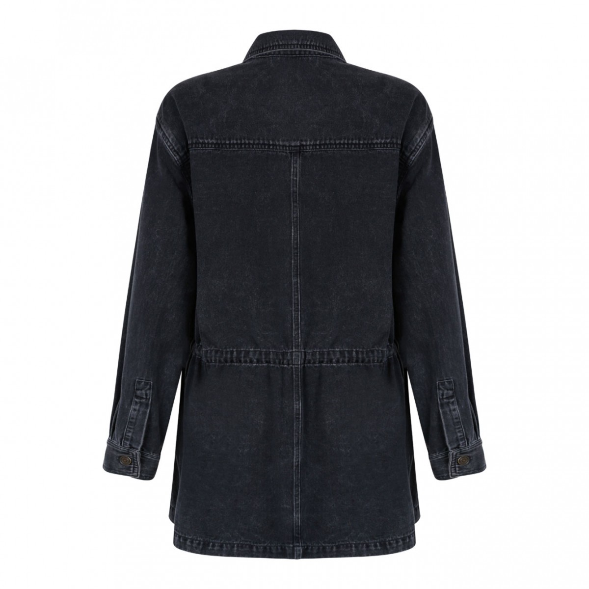 Vintage Black Denim Dress