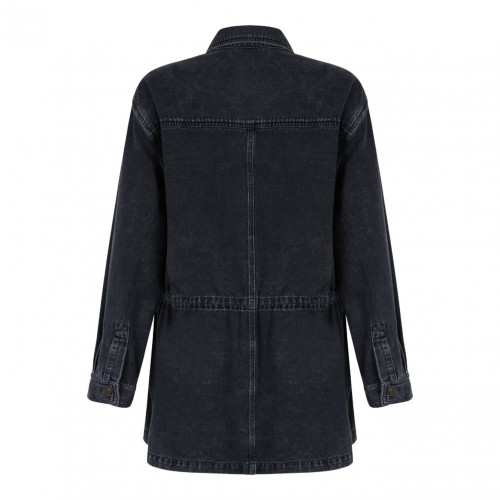 Vintage Black Denim Dress