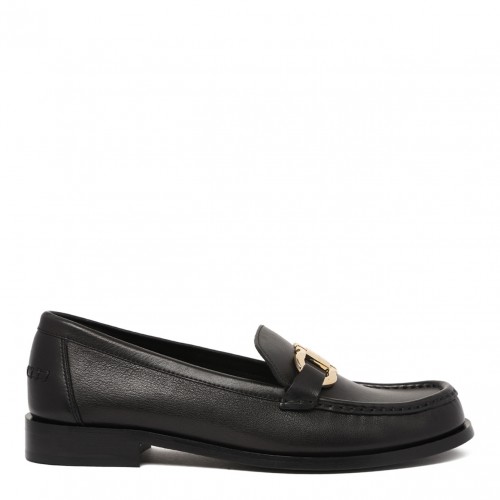 Black British-Inspired Moccasin