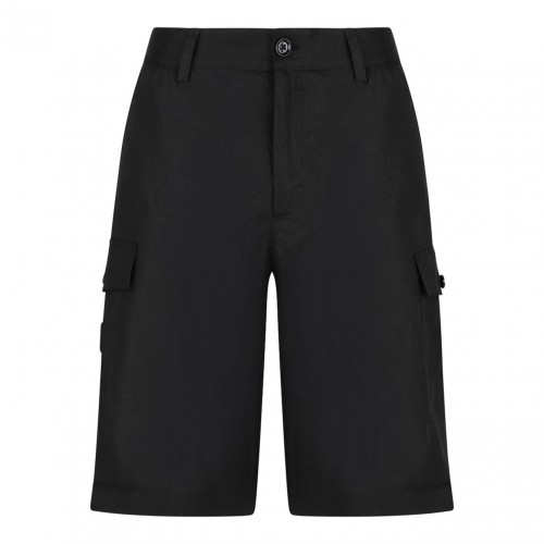 Black Cargo Shorts