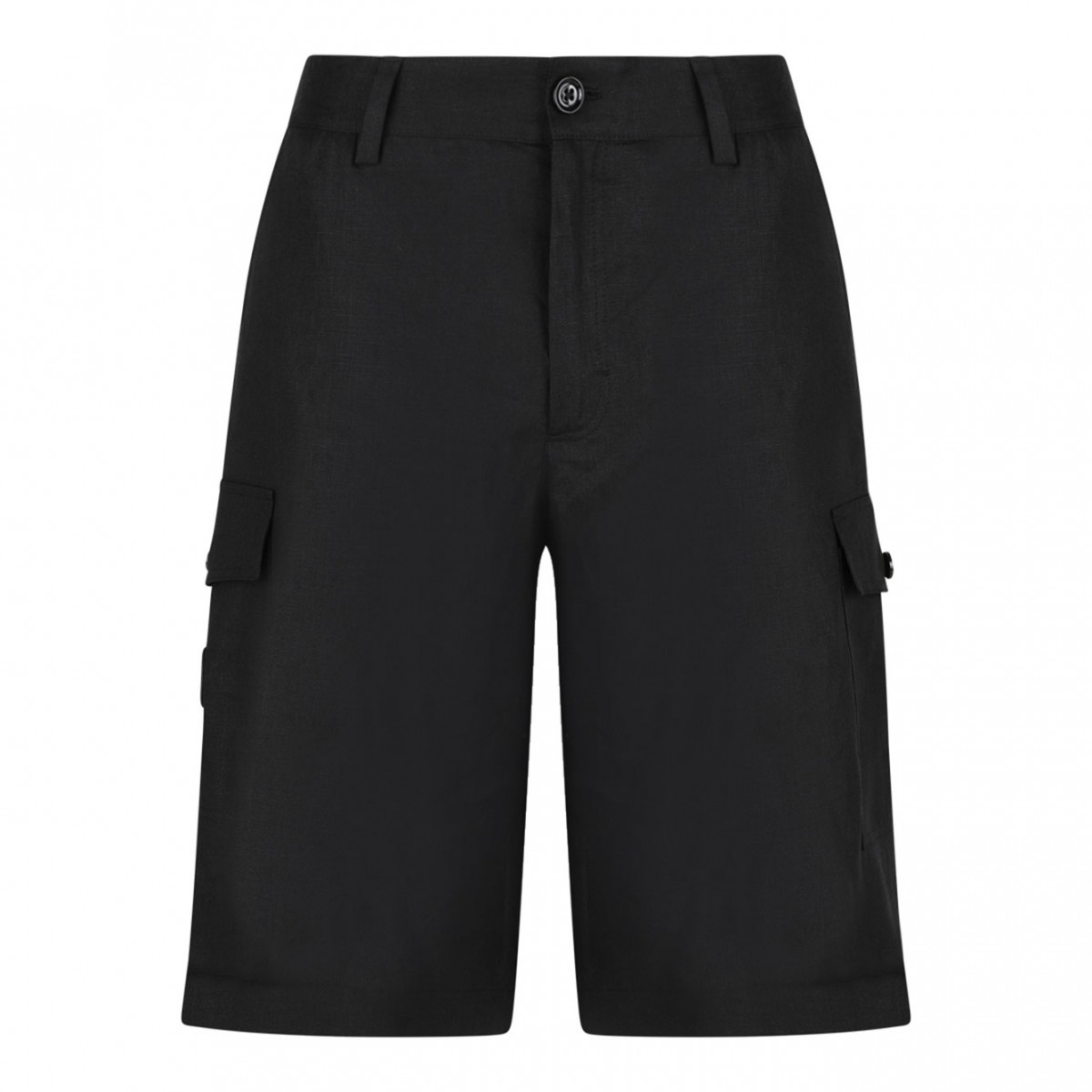 Black Cargo Shorts
