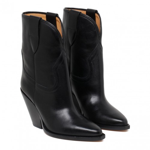 Black Calf Leather Boots 2