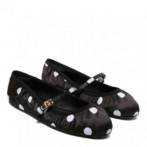 Black and White Printed Ballerina 2