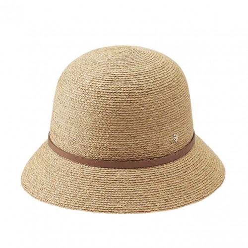 Natural and Tan Besa 6 Hat