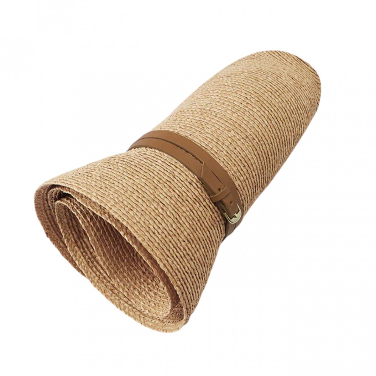 Natural and Tan Besa 6 Hat