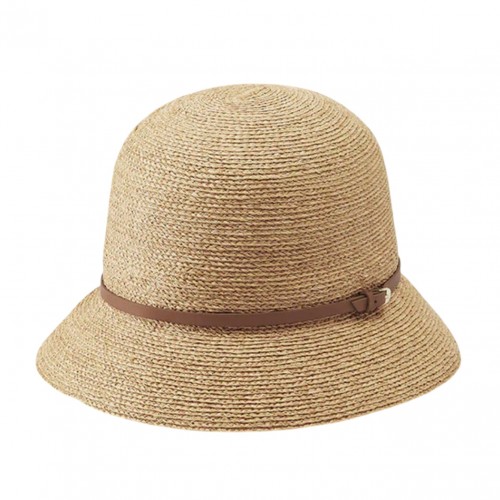 Natural and Tan Besa 6 Hat