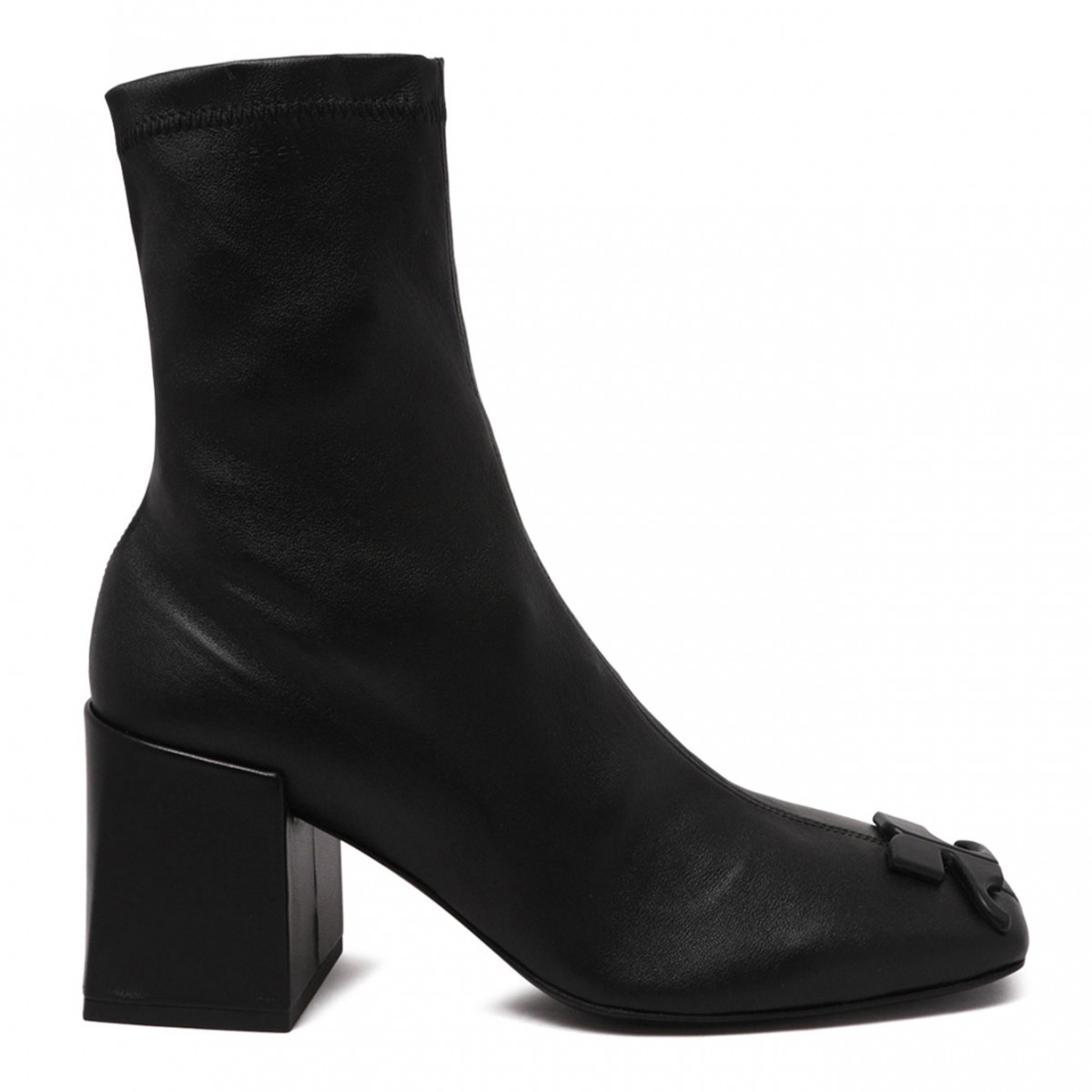 Black Reedition Chunky-Heel Ankle Boots