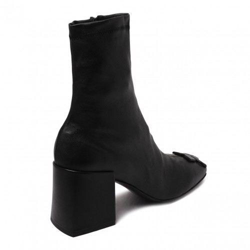 Black Reedition Chunky-Heel Ankle Boots