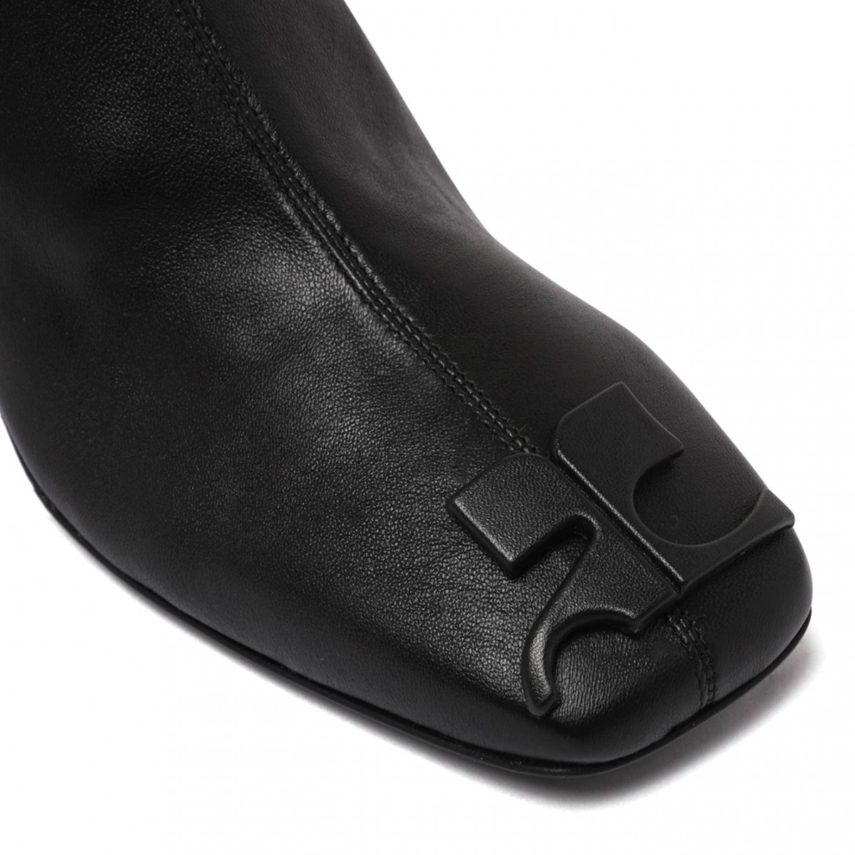 Black Reedition Chunky-Heel Ankle Boots