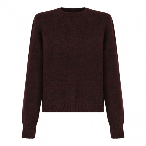 Bordeaux Four Stitch Logo Jumper