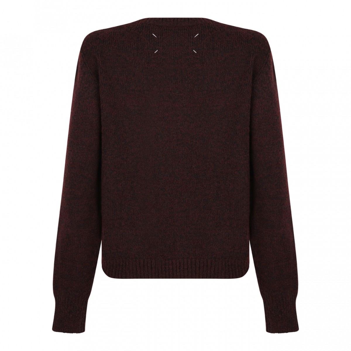 Bordeaux Four Stitch Logo Jumper
