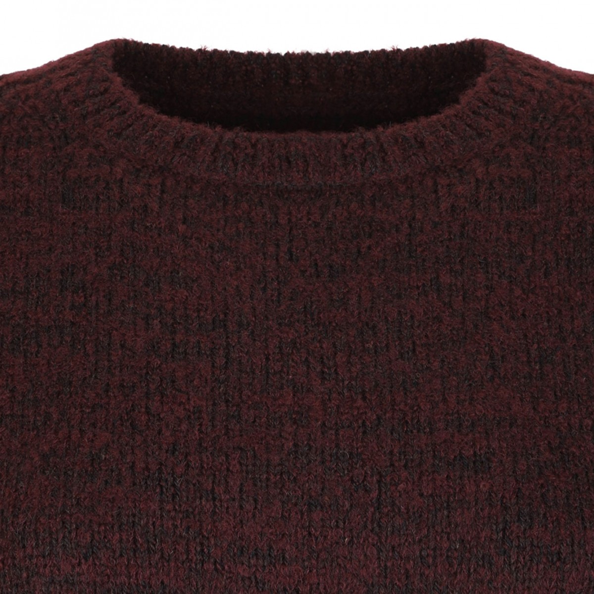 Bordeaux Four Stitch Logo Jumper