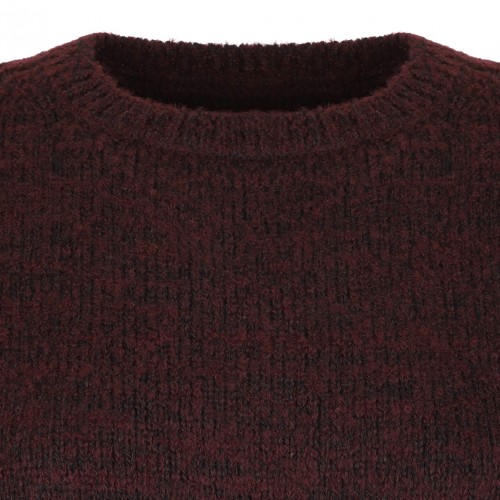 Bordeaux Four Stitch Logo Jumper