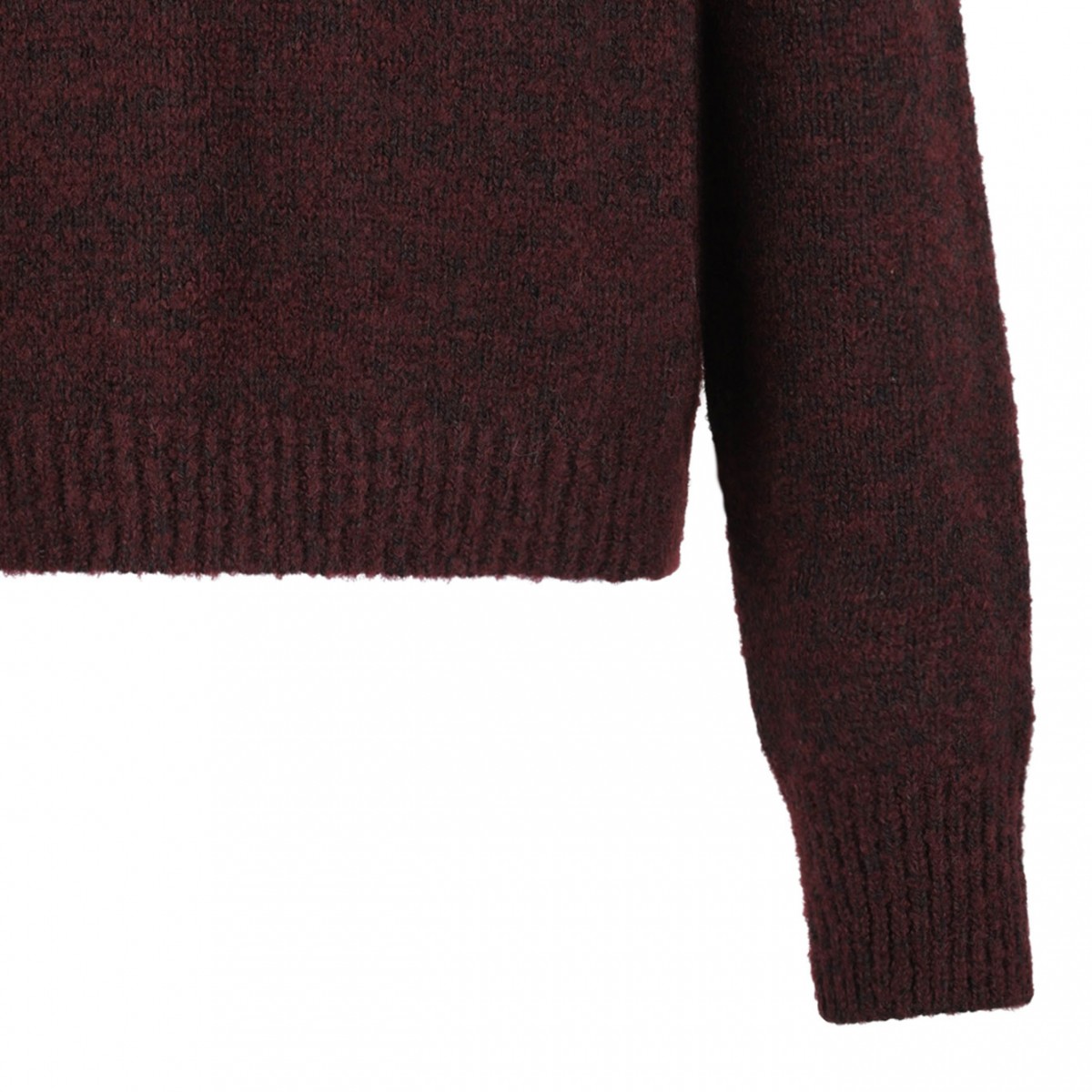 Bordeaux Four Stitch Logo Jumper