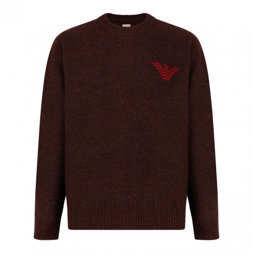 Jacquard Virgin Wool Sweater