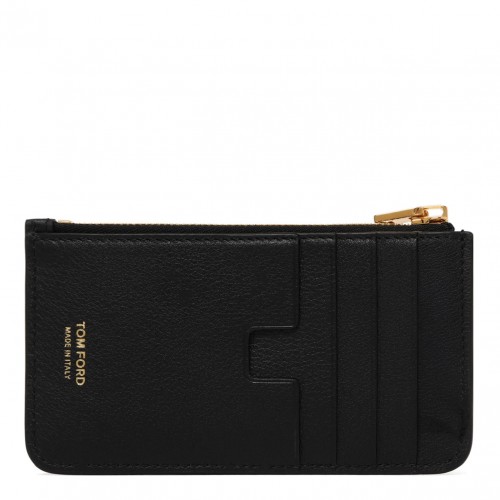 Black Padlock Zipped Card Holder 2