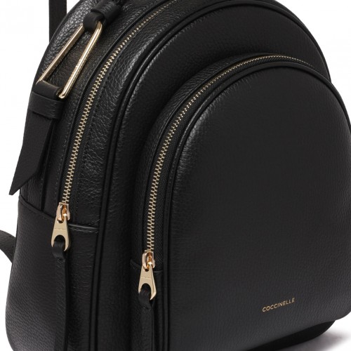 Black Medium Malory Backpack