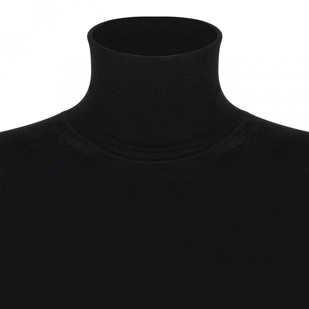 Black High Neck Sweater