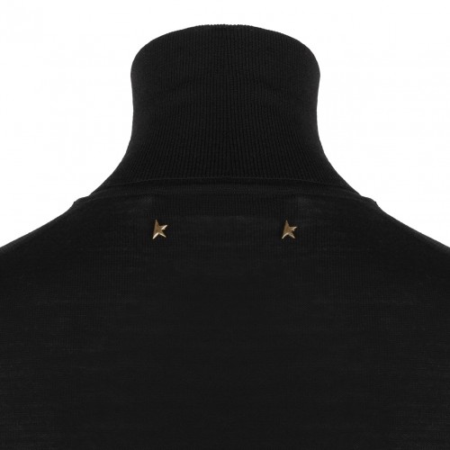 Black High Neck Sweater