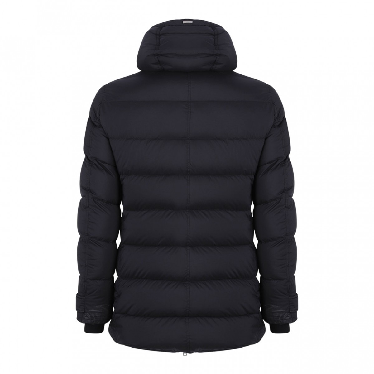 Black Multi-Pocket Goose Down Jacket