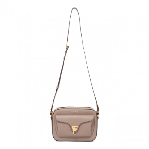 Warm Taupe Beat Soft Crossbody Bag