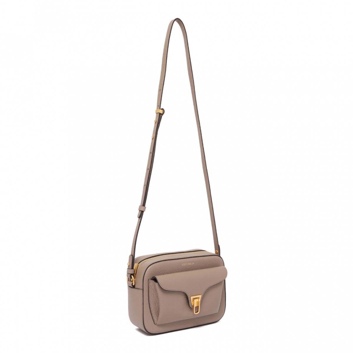 Warm Taupe Beat Soft Crossbody Bag