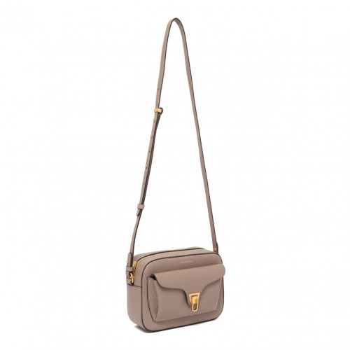 Warm Taupe Beat Soft Crossbody Bag