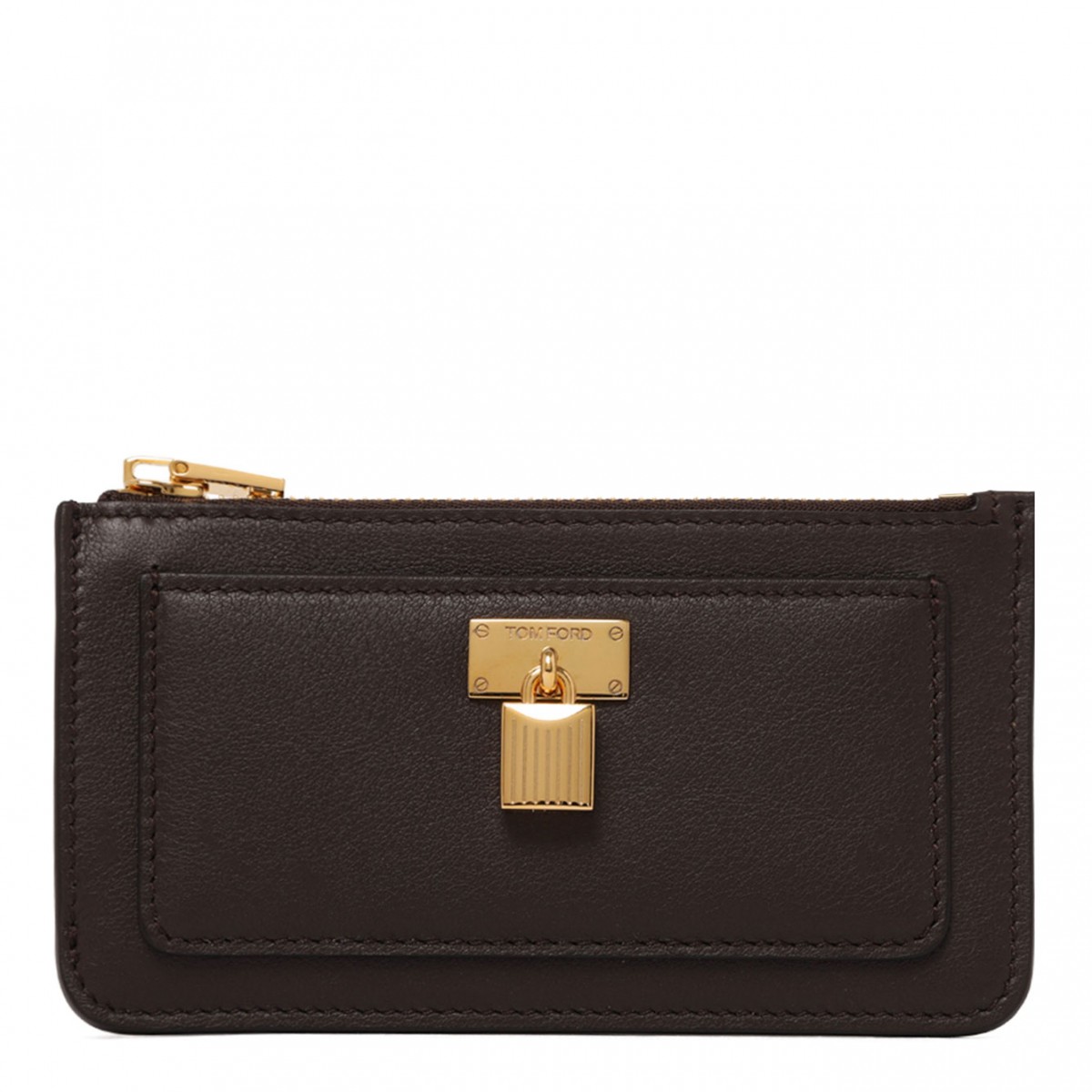 Chocolate Padlock Zipped Card Holder