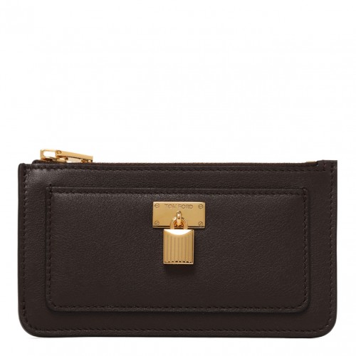 Chocolate Padlock Zipped Card Holder