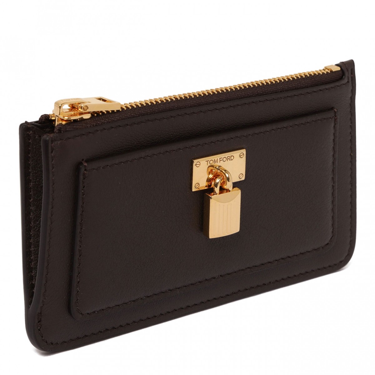 Chocolate Padlock Zipped Card Holder