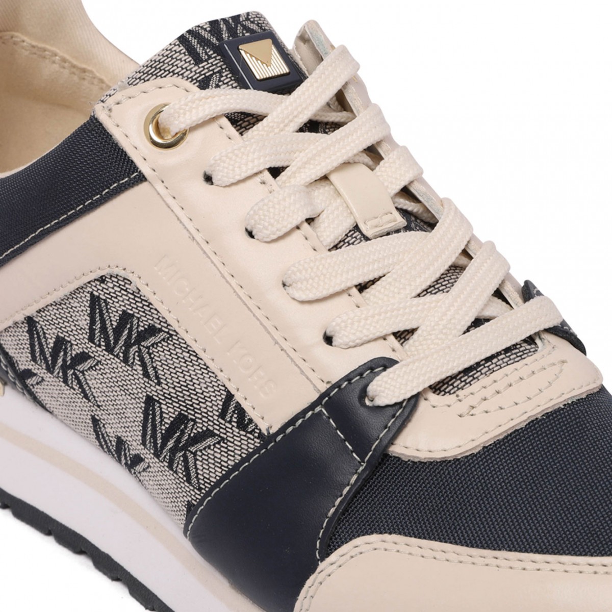 Billie Monogram-Print Sneakers