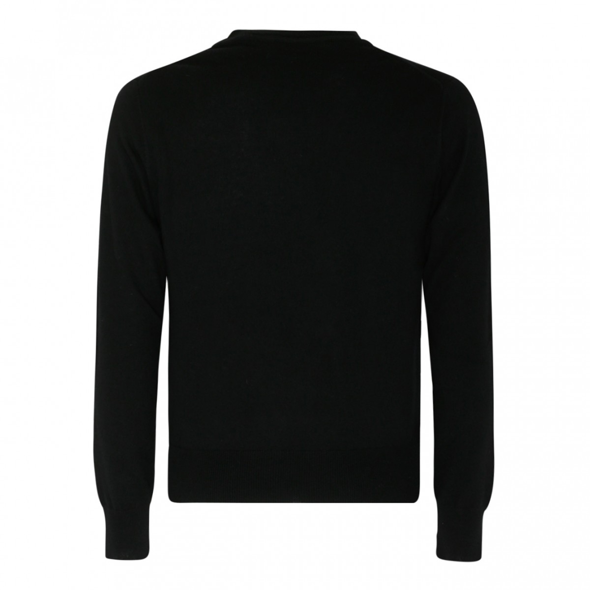 Black Cotton Orb Embroidered Jumper