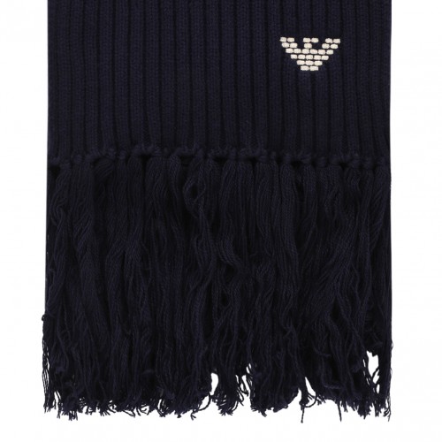 ASV New York Capsule Ribbed Wool Blend Scarf