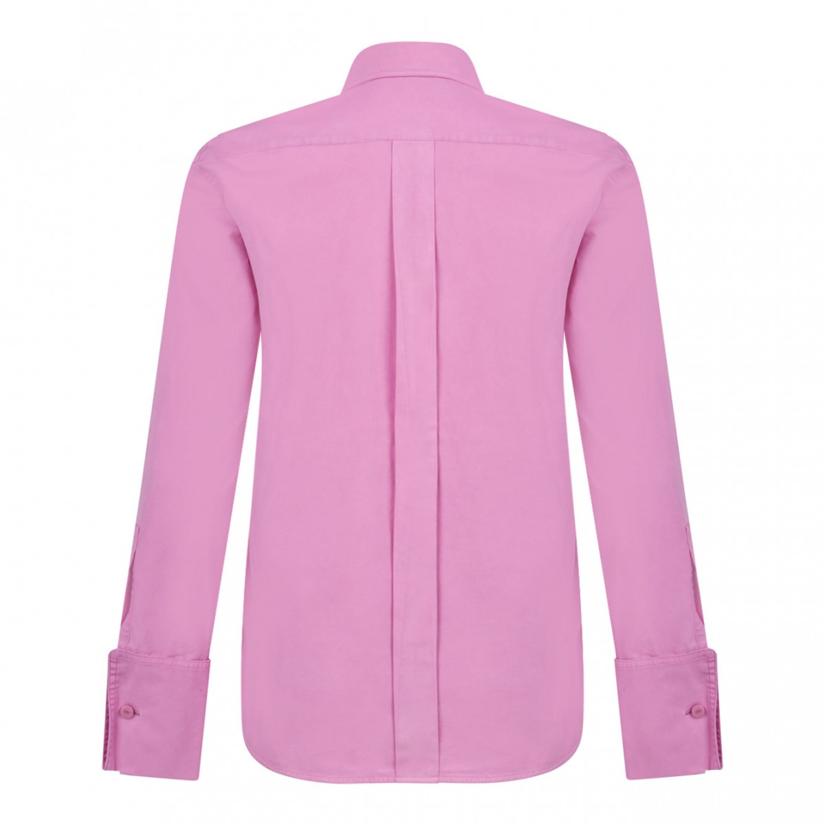 Peonia Pink Logo-Embroidered Shirt