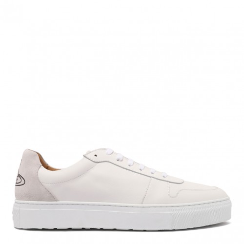 White Apollo Leather Sneakers