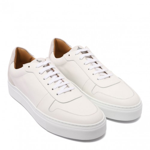 White Apollo Leather Sneakers