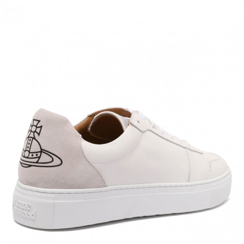 White Apollo Leather Sneakers
