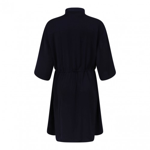 Navy Blue Short Sleeve Minidress 2