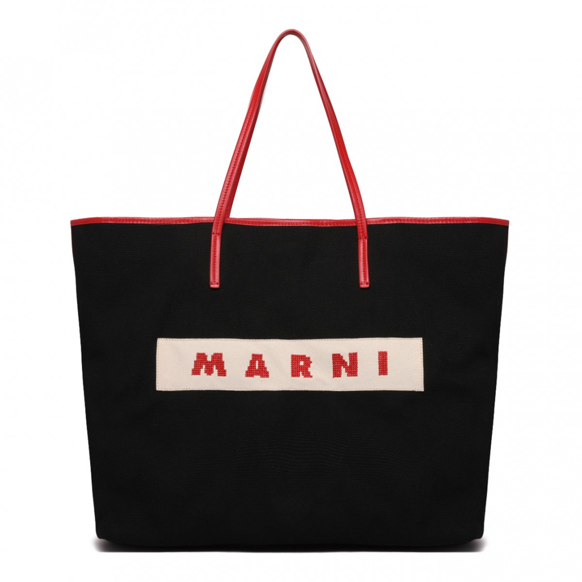 Black Logo Tote Bag