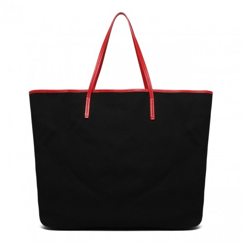 Black Logo Tote Bag