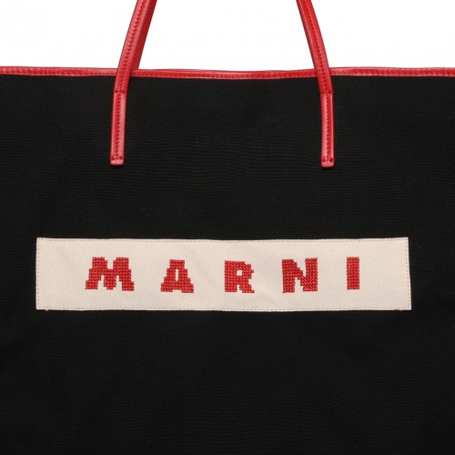 Black Logo Tote Bag