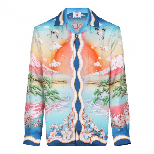 Multicolour Silk Shirt