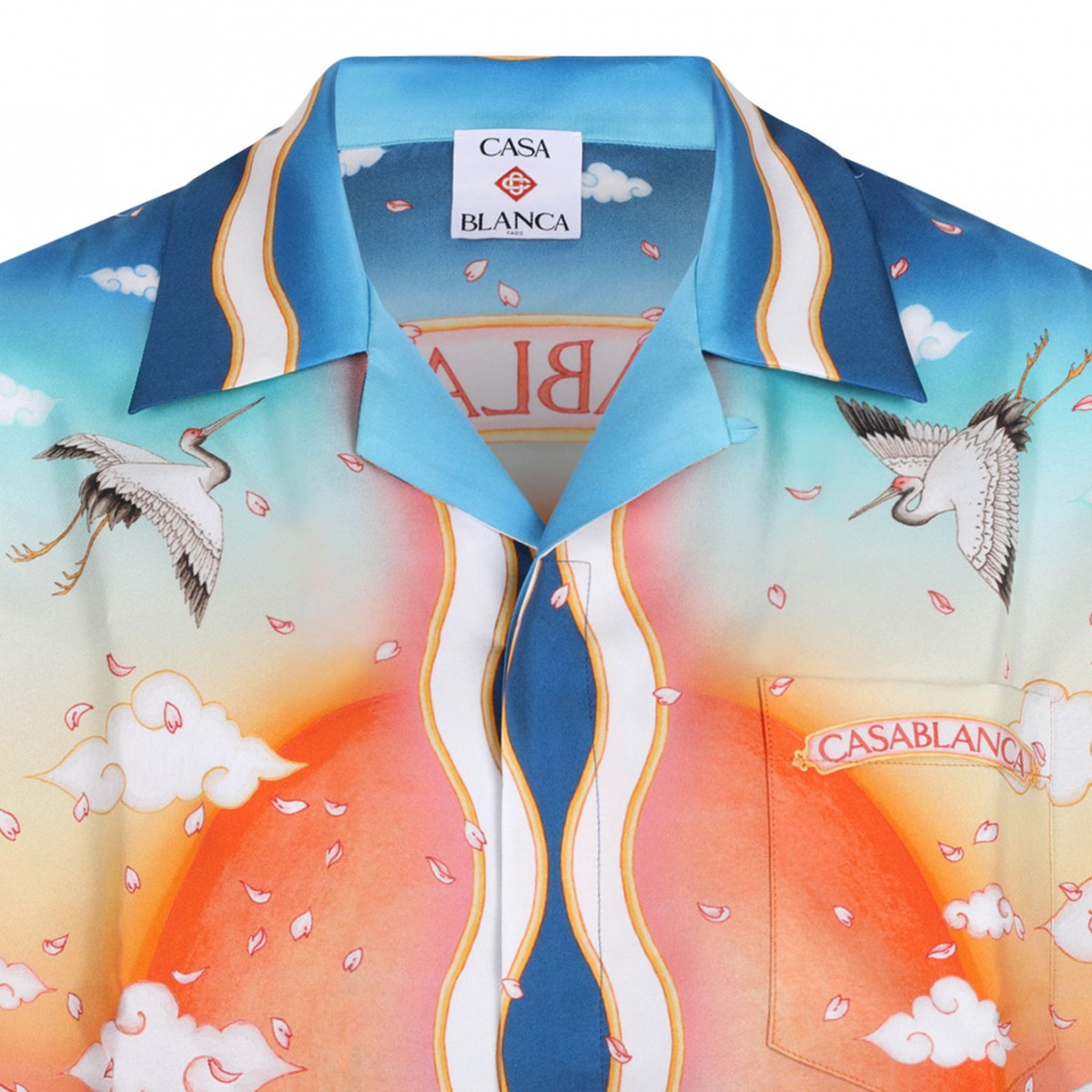 Multicolour Silk Shirt