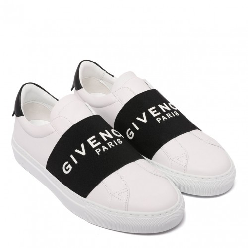 White and Black Urban Street Leather Sneaker 2