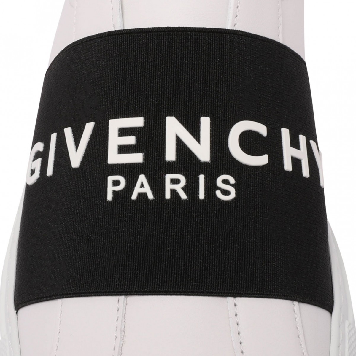 White and Black Urban Street Leather Sneaker