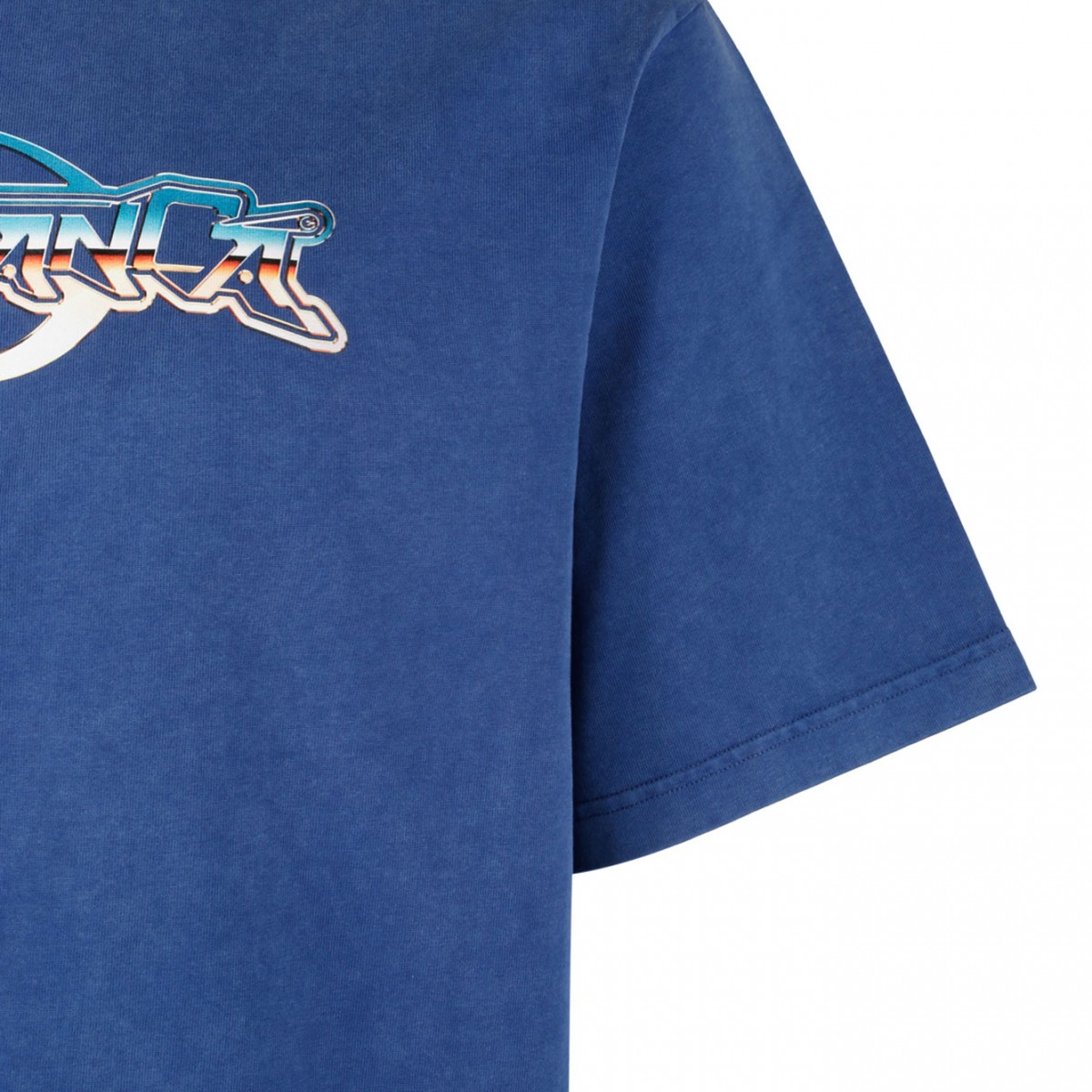 Navy Chrome Short-Sleeve T-Shirt